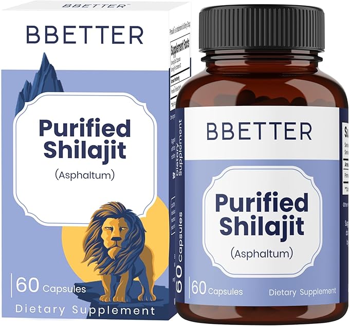 BBETTER Purified Shilajit Bottle